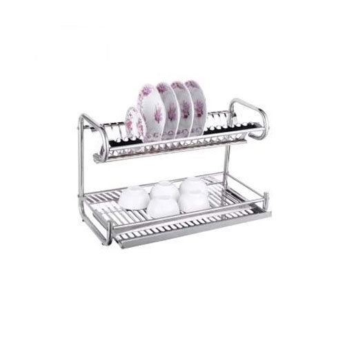 Kệ Bát Đĩa 2 Tầng Đứng Inox 304 - KBD_02_60